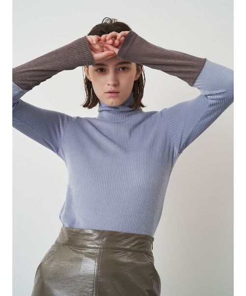 【セール】ストライプベロアカットソー（Tシャツ/カットソー）｜ELENDEEK（エレンディーク）