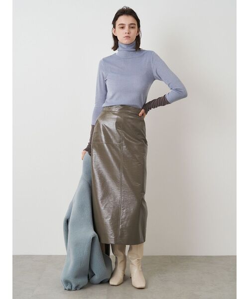 【セール】ストライプベロアカットソー（Tシャツ/カットソー）｜ELENDEEK（エレンディーク）