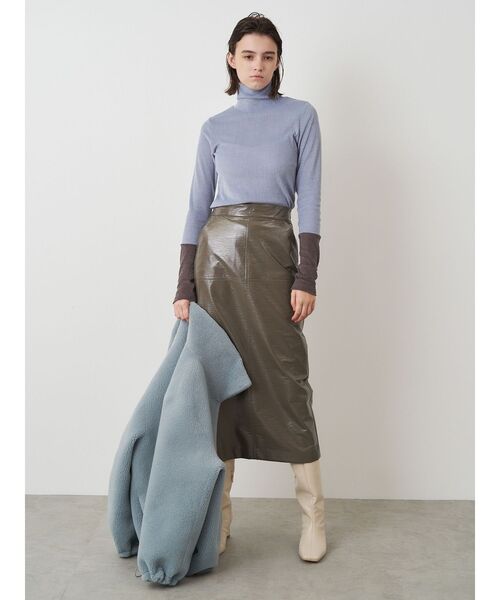 【セール】ストライプベロアカットソー（Tシャツ/カットソー）｜ELENDEEK（エレンディーク）