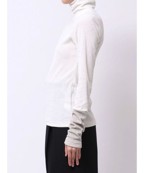 【セール】ストライプベロアカットソー（Tシャツ/カットソー）｜ELENDEEK（エレンディーク）