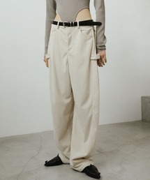 サイドタックコーデュロイパンツ