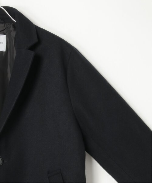 ikka（イッカ）の「メルトンチェスターコート（チェスターコート・メンズ・ネイビー・L/M/XL）」の4枚目の写真
