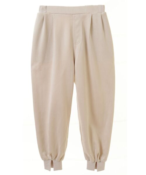 Green　Parks（グリーンパークス）の「・furryrateポンチスエードジョガーパンツ（その他パンツ・レディース・グリーン/モカ/チャコールグレー/アイボリー・FREE）」の11枚目の写真