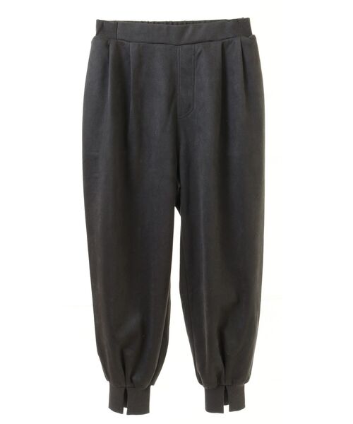 Green　Parks（グリーンパークス）の「・furryrateポンチスエードジョガーパンツ（その他パンツ・レディース・グリーン/モカ/チャコールグレー/アイボリー・FREE）」の12枚目の写真