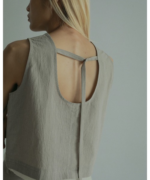 【新品未使用タグ付き】アンヌーク　Backopen Mesh Tops ànuke online store（アンヌーク）商品詳細ページ / Backopen
