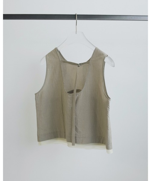 【新品】anuke Backopen Check Tops ànuke online store（アンヌーク） / Backopen Check