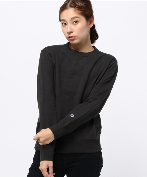 Champion(チャンピオン)の「【CHAMPION】無地プルオーバー(パーカー・レディース・グレー/ワイン/ブラック/グリーン/ネイビー/ホワイト・MEDIUM/LARGE/SMALL)」の1枚目の写真