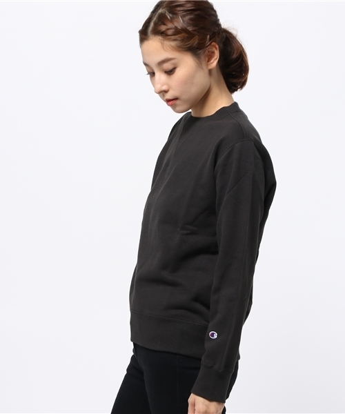 Champion(チャンピオン)の「【CHAMPION】無地プルオーバー(パーカー・レディース・グレー/ワイン/ブラック/グリーン/ネイビー/ホワイト・MEDIUM/LARGE/SMALL)」の8枚目の写真