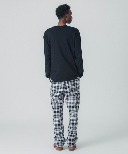 SILAS（サイラス）の「CLASSIC L/S TEE（Tシャツ/カットソー・メンズ・ホワイト/ブラック/ネイビー/グリーン・M/L/XL）」の8枚目の写真