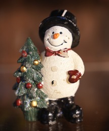 DULTON(ダルトン)のCRAFT CANDLE SNOWMAN/スノーマン  クリスマスキャンドル(キャンドル)