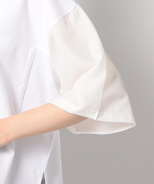 Grand PARK（グランドパーク）の「圧縮カノコ ショートワイドパーカー（その他トップス・レディース・ホワイト/ブラック/ネイビー・FREE）」の12枚目の写真