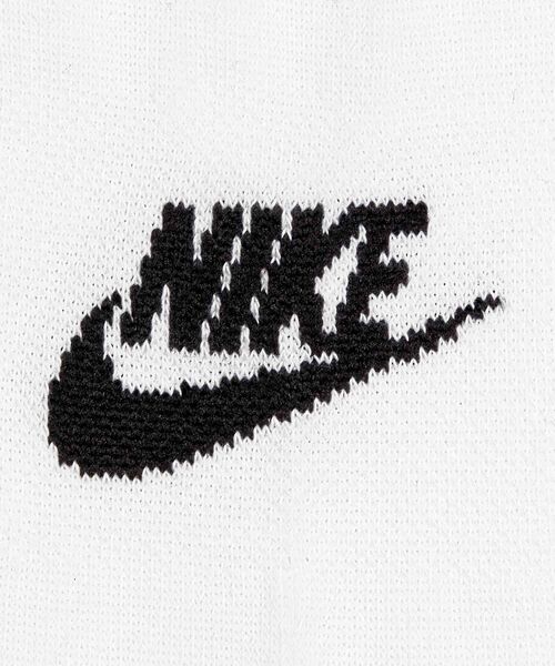 NIKE（ナイキ）の「ナイキ スポーツウェア エブリデイ エッセンシャル ノーショウ ソックス (3足) / Nike Sportswear Everyday Essential No-Show Socks (3 Pairs) DX5075-100 White（ソックス/靴下・メンズ・ホワイト・21-23/23-25/25-27/27-29）」の5枚目の写真