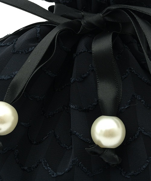 SOUBIEN(ソウビエン)の「巾着バッグ 【floro by SOUBIEN】(和装小物・レディース・アイボリー系1/ピンク系1/ネイビー系/ブルー系その他/アイボリー系2/ブラウン系・FREE)」の11枚目の写真