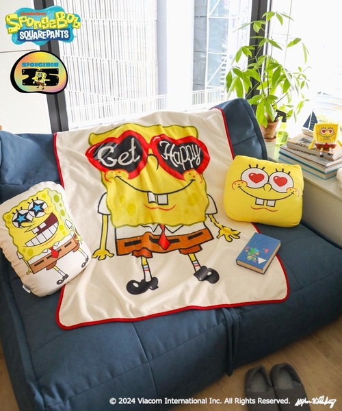 SpongeBob(スポンジ・ボブ)×BAYFLOW】ブランケット