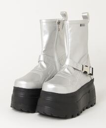 ブーツ（シルバー/銀色系・厚底）ファッション通販 - ZOZOTOWN