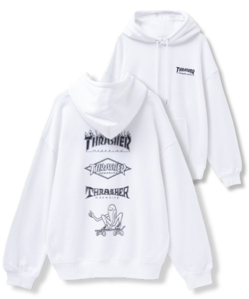 【THRASHER/スラッシャー】BACK LOGO FOODIE/バックロゴフーディー