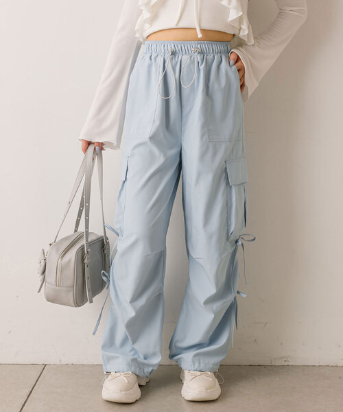 ダブルリボンカーゴパンツ（カーゴパンツ）｜OLIVE des OLIVE