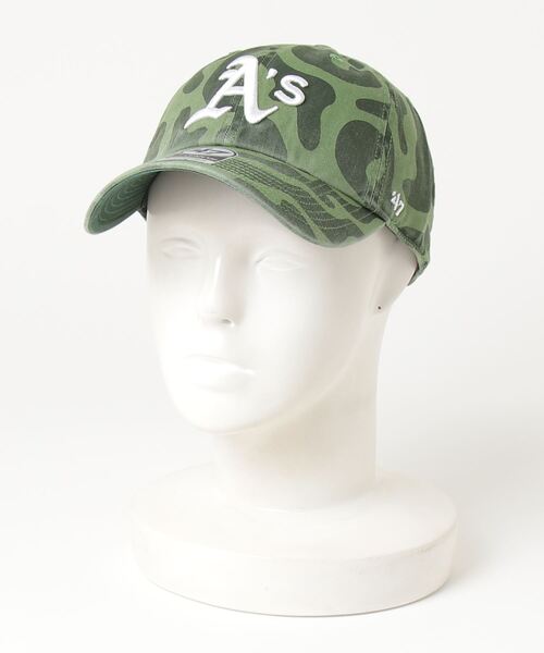 '47（フォーティーセブン）の「MLB公認 ’47BRAND CLEAN UP CAP NY LA クリーナップベースボールキャップ（キャップ・メンズ・レッド/グリーン/ブルー・FREE）」の13枚目の写真