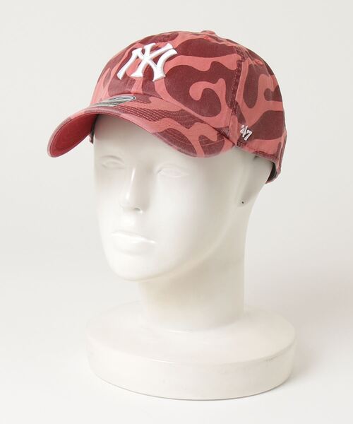 '47（フォーティーセブン）の「MLB公認 ’47BRAND CLEAN UP CAP NY LA クリーナップベースボールキャップ（キャップ・メンズ・レッド/グリーン/ブルー・FREE）」の12枚目の写真