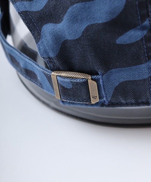 '47（フォーティーセブン）の「MLB公認 ’47BRAND CLEAN UP CAP NY LA クリーナップベースボールキャップ（キャップ・メンズ・レッド/グリーン/ブルー・FREE）」の10枚目の写真