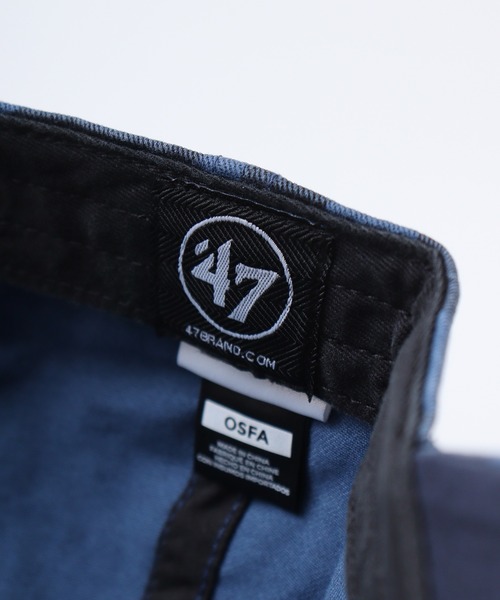 '47（フォーティーセブン）の「MLB公認 ’47BRAND CLEAN UP CAP NY LA クリーナップベースボールキャップ（キャップ・メンズ・レッド/グリーン/ブルー・FREE）」の11枚目の写真