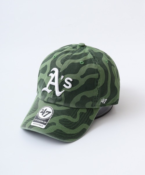 '47（フォーティーセブン）の「MLB公認 ’47BRAND CLEAN UP CAP NY LA クリーナップベースボールキャップ（キャップ・メンズ・レッド/グリーン/ブルー・FREE）」の14枚目の写真