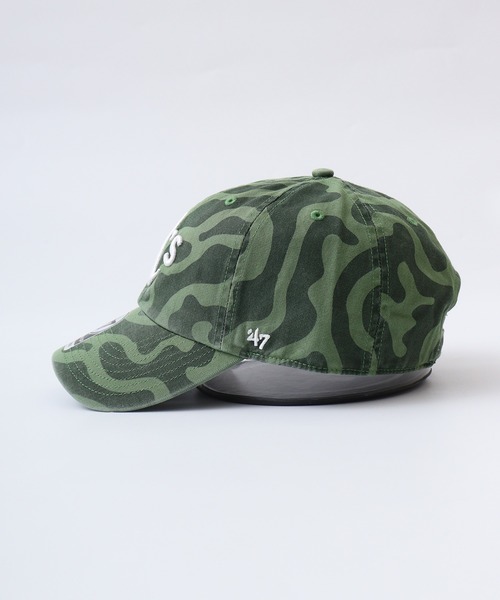 '47（フォーティーセブン）の「MLB公認 ’47BRAND CLEAN UP CAP NY LA クリーナップベースボールキャップ（キャップ・メンズ・レッド/グリーン/ブルー・FREE）」の15枚目の写真