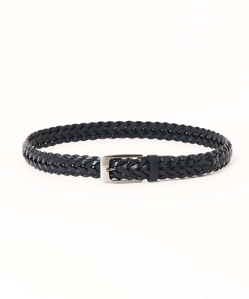 MK MICHEL KLEIN HOMME (エムケーミッシェルクランオム)の「メッシュベルト(ベルト・レディース・ネイビー/ゴールド/ブラック・ONESIZE)」の1枚目の写真