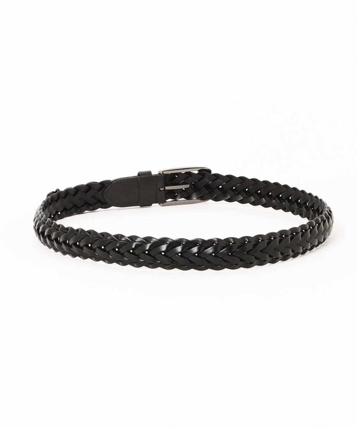 MK MICHEL KLEIN HOMME (エムケーミッシェルクランオム)の「メッシュベルト(ベルト・レディース・ネイビー/ゴールド/ブラック・ONESIZE)」の4枚目の写真