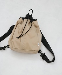 LE CERCLE par rope' | 【マルチWAY】巾着型リュック/プティアンベロサック［撥水/ユニセックスで使える ］(バックパック/リュック)