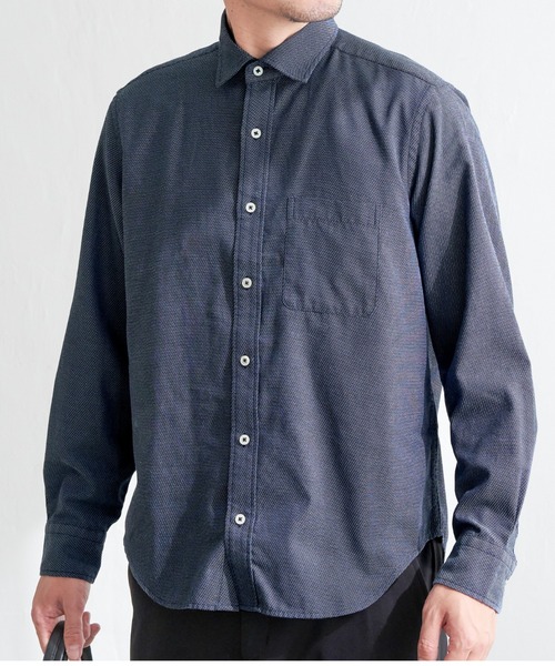 デニムライクスイスカラーシャツ（シャツ/ブラウス）｜IKKA LOUNGE（イッカラウンジ）