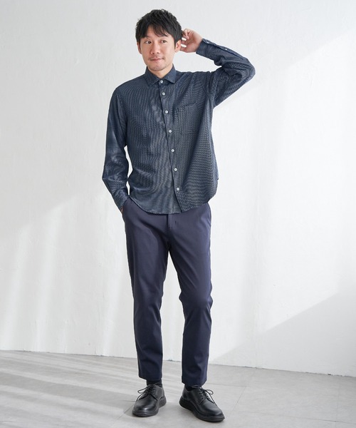 デニムライクスイスカラーシャツ（シャツ/ブラウス）｜IKKA LOUNGE（イッカラウンジ）