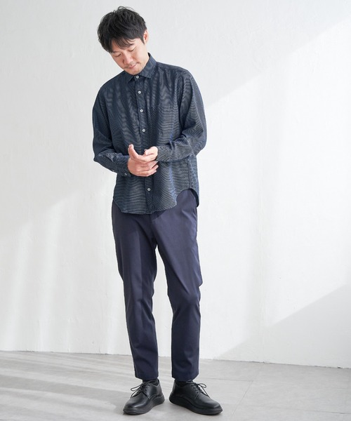 デニムライクスイスカラーシャツ（シャツ/ブラウス）｜IKKA LOUNGE（イッカラウンジ）