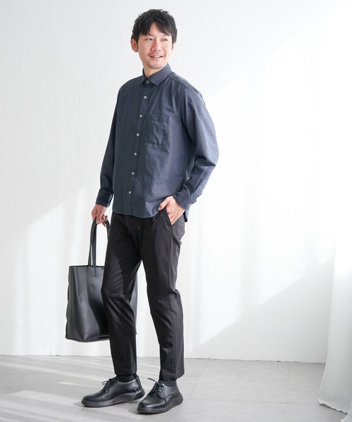 デニムライクスイスカラーシャツ（シャツ/ブラウス）｜IKKA LOUNGE（イッカラウンジ）