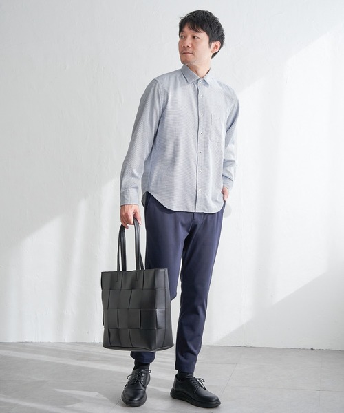 デニムライクスイスカラーシャツ（シャツ/ブラウス）｜IKKA LOUNGE（イッカラウンジ）