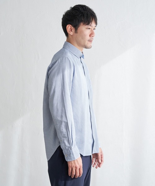 デニムライクスイスカラーシャツ（シャツ/ブラウス）｜IKKA LOUNGE（イッカラウンジ）