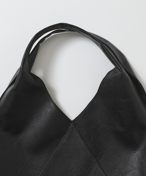 Firsthand(ファーストハンド)の「Firsthand/ファーストハンド Triangle Leather Marche Bag / トライアングルマルシェ / レザートート / 撥水レザー(トートバッグ・メンズ・ブラック・ONE SIZE)」の5枚目の写真