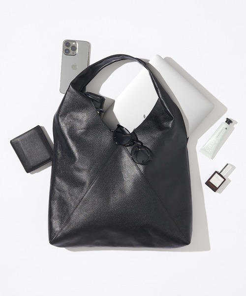 セール】Firsthand/ファーストハンド Triangle Leather Marche Bag