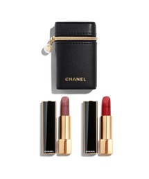 CHANEL（シャネル）の「ルージュ アリュール ヴェルヴェット レ ペルル セット オブ 2 特別限定品 - リップスティック（ルミナス マットな仕上がり）2色セット（口紅/リップティント/グロス・メンズ）」