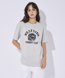 【MIXTA/ミクスタ 】CREW NECK TABBY CAT Tシャツ