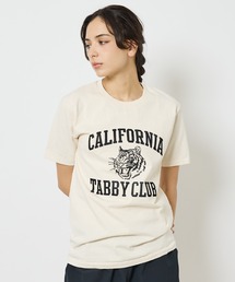 MIXTA（ミクスタ）の「【MIXTA/ミクスタ 】CREW NECK TABBY CAT Tシャツ（Tシャツ/カットソー）」