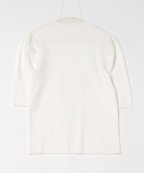 Coo+i(クーイ)の「5分袖パワーショルダーニット(ニット/セーター・レディース・ブラック/ブルー/パープル/オレンジ/ホワイト/ブラウン・FREE)」の7枚目の写真