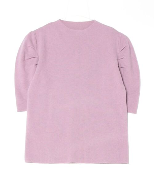 Coo+i(クーイ)の「5分袖パワーショルダーニット(ニット/セーター・レディース・ブラック/ブルー/パープル/オレンジ/ホワイト/ブラウン・FREE)」の16枚目の写真