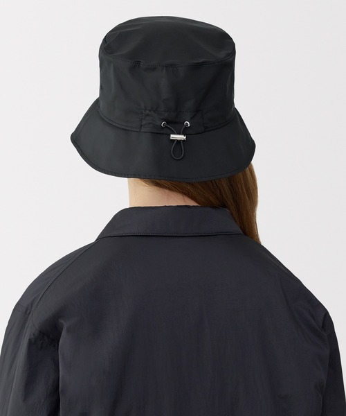 MUJI Labo（ムジラボ）の「〔MUJI Labo〕撥水バケットハット（ハット・メンズ・グレー系/ブラック・FREE）」の16枚目の写真
