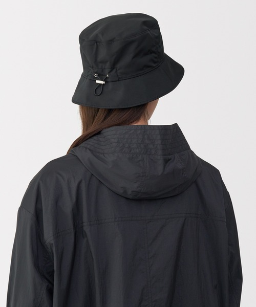MUJI Labo（ムジラボ）の「〔MUJI Labo〕撥水バケットハット（ハット・メンズ・グレー系/ブラック・FREE）」の18枚目の写真