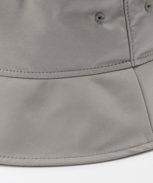 MUJI Labo（ムジラボ）の「〔MUJI Labo〕撥水バケットハット（ハット・メンズ・グレー系/ブラック・FREE）」の3枚目の写真
