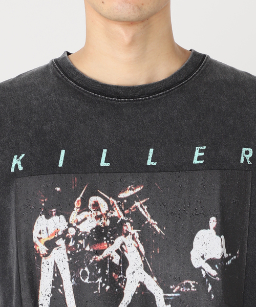 B.C STOCK（ベーセーストック）の「【QUEEN / クイーン】別注 フォトTシャツ（Tシャツ/カットソー・メンズ・ブラック・LARGE/MEDIUM）」の11枚目の写真