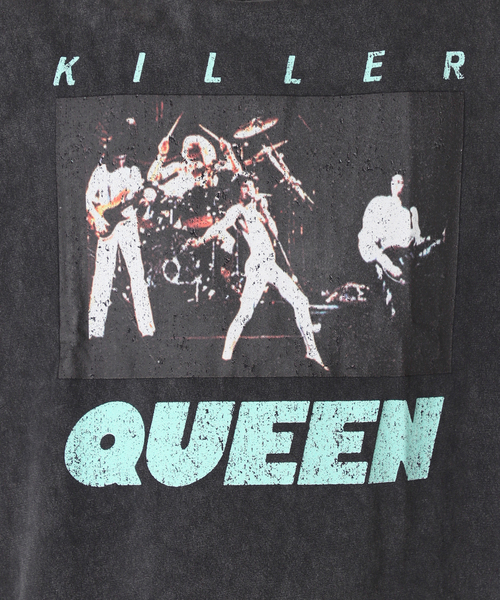 B.C STOCK（ベーセーストック）の「【QUEEN / クイーン】別注 フォトTシャツ（Tシャツ/カットソー・メンズ・ブラック・LARGE/MEDIUM）」の15枚目の写真