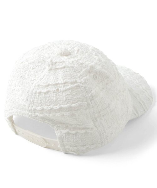 algy（アルジー）の「ぽこぽこキャップ（キャップ・キッズ・オフホワイト/ブラック・MEDIUM/SMALL）」の16枚目の写真