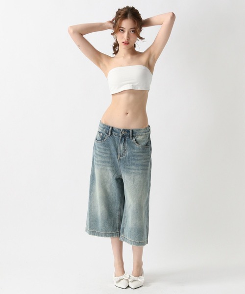 FOREVER 21(フォーエバー トゥエンティーワン)の「【2025SS】カップ付きバンドゥ(キャミソール・レディース・オフホワイト/ブラック・SMALL/MEDIUM)」の17枚目の写真